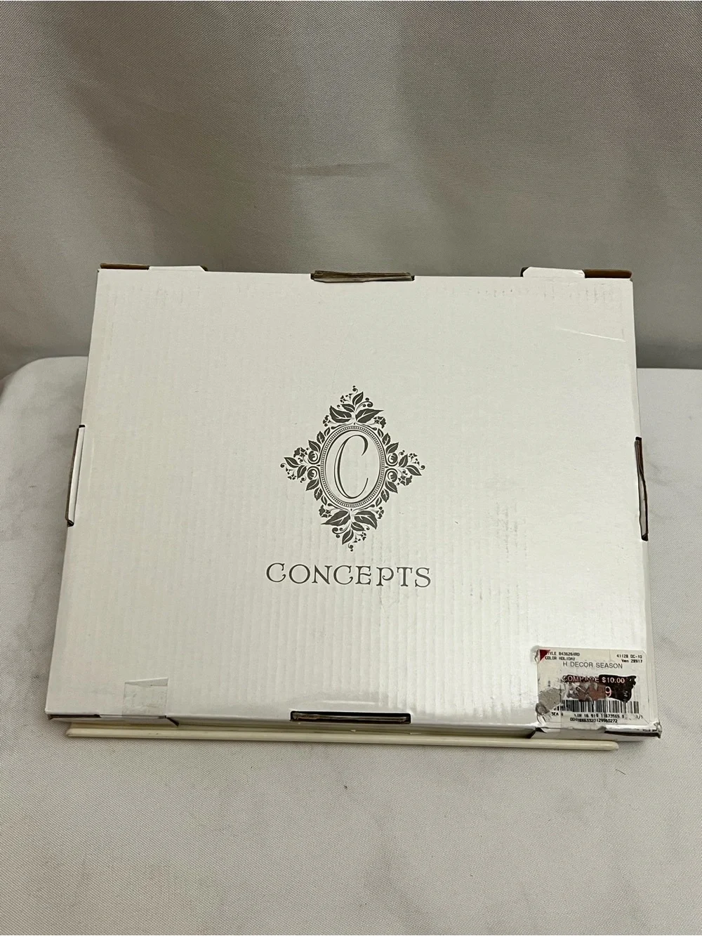 Concepts Holiday Collection Red Black Plaid 6x4 Christmas Picture Frame NIB